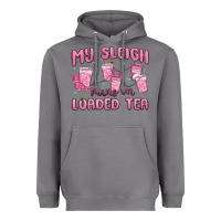 Storm my sleigh runs on loaded tea Heavyweight Hoodie - MaliasSmallBusiness