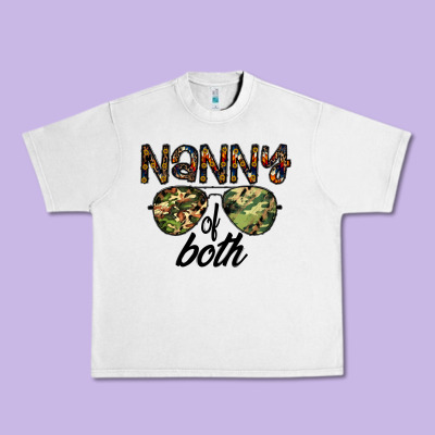 Nanny Of Both Urban Heavy Tee Designed By Cowhidedigitalart