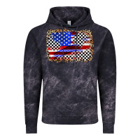 Cloud Black race american flag Vintage Hoodie - Zillion Design Studio