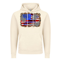 Vintage Artic race american flag Vintage Hoodie - Zillion Design Studio