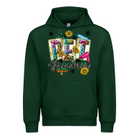 Forest Green Western Pet Groomer Urban Hoodie - texasbilliewilder
