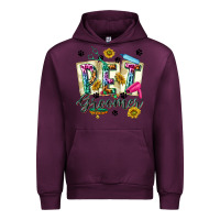 Mauve Wine Western Pet Groomer Urban Hoodie - texasbilliewilder