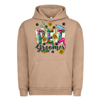Pigment Burro Western Pet Groomer Urban Hoodie - texasbilliewilder