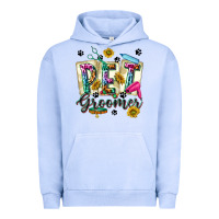 Pigment Grape Ice Western Pet Groomer Urban Hoodie - texasbilliewilder