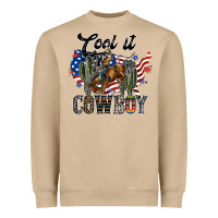 Mushroom cool it cowboy Heavyweight Sweatshirt - SublimationCraftShop