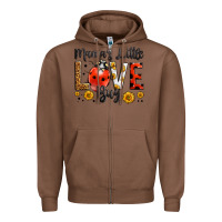 Chestnut mama's little love bug Zipper Hoodie - LillyAllenDesigns