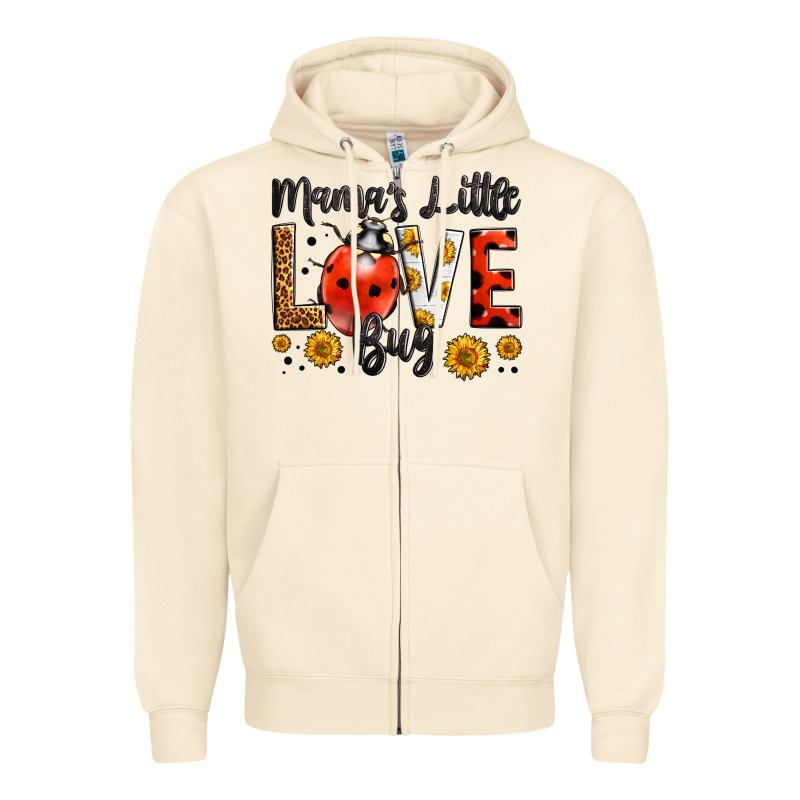 Mama's Little Love Bug Zipper Hoodie by LillyAllenDesigns | Teevron