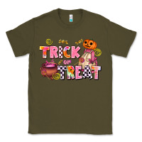 Army Green trıck or treat Classic Tee - AdoDesignShop