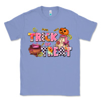 Colony Blue trıck or treat Classic Tee - AdoDesignShop