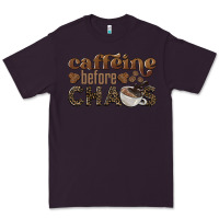 Plum caffeine before chaos Premium Tee - BarkalooDesign