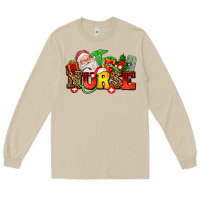 Mushroom nurse with Christmas Long Sleeve Tee - AdoDesignShop