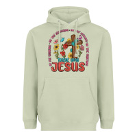 Matcha in the waiting there was jesus Heavyweight Hoodie - MaliasSmallBusiness