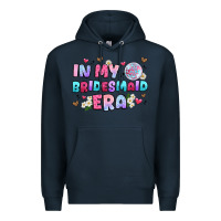 Navy in my bridesmaid era Premium Hoodie - Artiststas