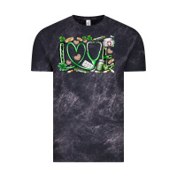 Cloud Black st.patricks love nurse Vintage Tee - RacoonDesign