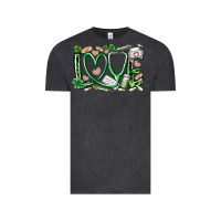 Vintage Black st.patricks love nurse Vintage Tee - RacoonDesign
