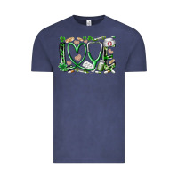 Vintage Denim st.patricks love nurse Vintage Tee - RacoonDesign