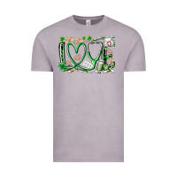 Vintage Zinc st.patricks love nurse Vintage Tee - RacoonDesign