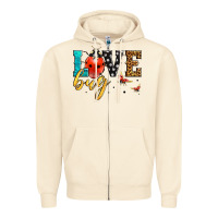 Sandshell love bug lady bug Zipper Hoodie - LillyAllenDesigns