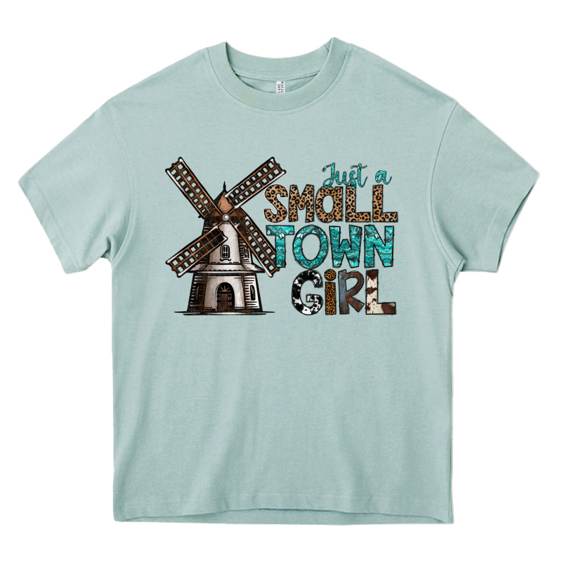 Just A Small Town Girl Heavy Core Tee by SublimationCraftShop | Teevron