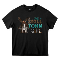 Black just a small town girl Heavy Core Tee - SublimationCraftShop