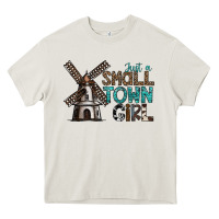 Cream just a small town girl Heavy Core Tee - SublimationCraftShop