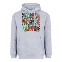 Heather Grey nurse nurse nurse Heavyweight Hoodie - NancyCooperArtShop