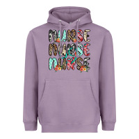 Lavender nurse nurse nurse Heavyweight Hoodie - NancyCooperArtShop