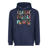 Navy nurse nurse nurse Heavyweight Hoodie - NancyCooperArtShop
