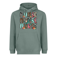 Sage nurse nurse nurse Heavyweight Hoodie - NancyCooperArtShop