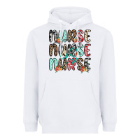 White nurse nurse nurse Heavyweight Hoodie - NancyCooperArtShop