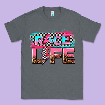 Race Life Classic Tee Designed By Adodesignshop