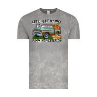 Cloud Rock Get Out Of My Way It's Pumpkin Spice Season Vintage Tee - CowhideDigitalArt