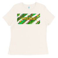 Bone leopar and cowhide with cheers Ladies Tee - AdoDesignShop