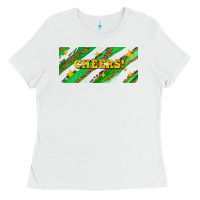 White leopar and cowhide with cheers Ladies Tee - AdoDesignShop