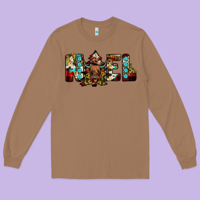 Noel Long Sleeve Tee Designed By Jahusdesignshop