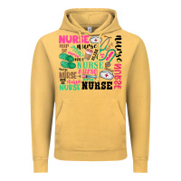 Vintage Mustard nurse Vintage Hoodie - Zillion Design Studio