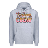 Heather Grey birthday crew Premium Hoodie - Artiststas