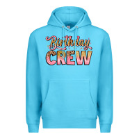 Ocean Blue birthday crew Premium Hoodie - Artiststas