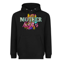 Black mother hustler lightning bolt Heavyweight Hoodie - NancyCooperArtShop