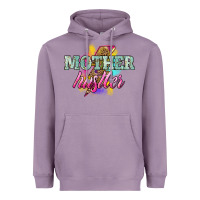 Lavender mother hustler lightning bolt Heavyweight Hoodie - NancyCooperArtShop