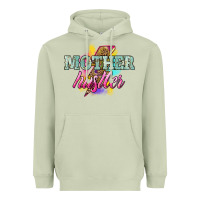 Matcha mother hustler lightning bolt Heavyweight Hoodie - NancyCooperArtShop
