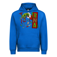 Cobalt Christmas Character Urban Hoodie - NancyCooperArtShop