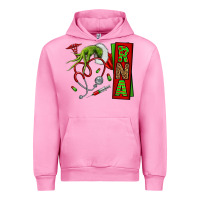 Fuchsia Pink Christmas Character Urban Hoodie - NancyCooperArtShop