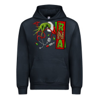 Navy Christmas Character Urban Hoodie - NancyCooperArtShop