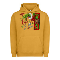 Pigment Peanut Butter Christmas Character Urban Hoodie - NancyCooperArtShop