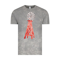 Cloud Rock windmill fa element Vintage Tee - FaDigitalArtStudio