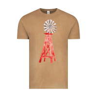 Vintage Camel windmill fa element Vintage Tee - FaDigitalArtStudio