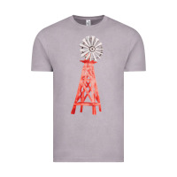 Vintage Zinc windmill fa element Vintage Tee - FaDigitalArtStudio