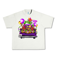 Pistachio mardi gras farm truck Urban Heavy Tee - FaDigitalArtStudio