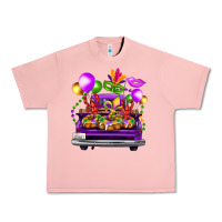 Salmon mardi gras farm truck Urban Heavy Tee - FaDigitalArtStudio